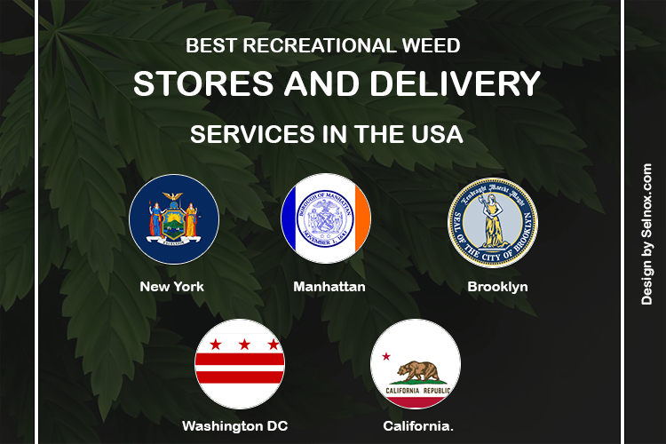 BEST RECREATIONAL WEED STORES AND DELIVERY SERVICES IN THE USA