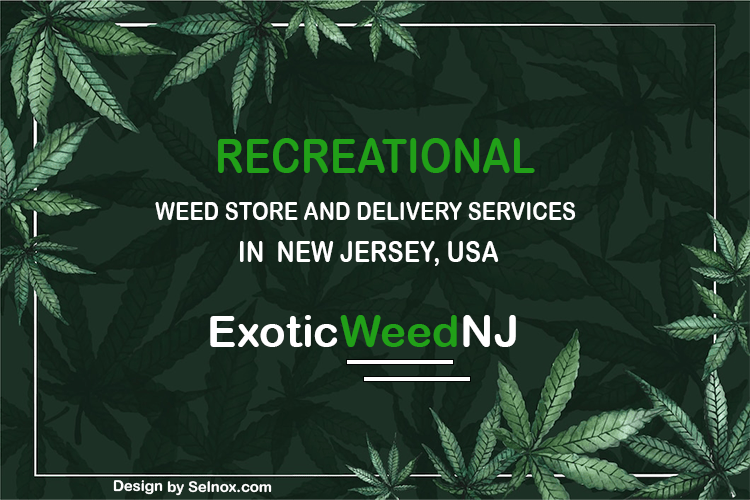 RECREATIONAL WEED STORE AND DELIVERY SERVICES  IN  NEW JERSEY, USA