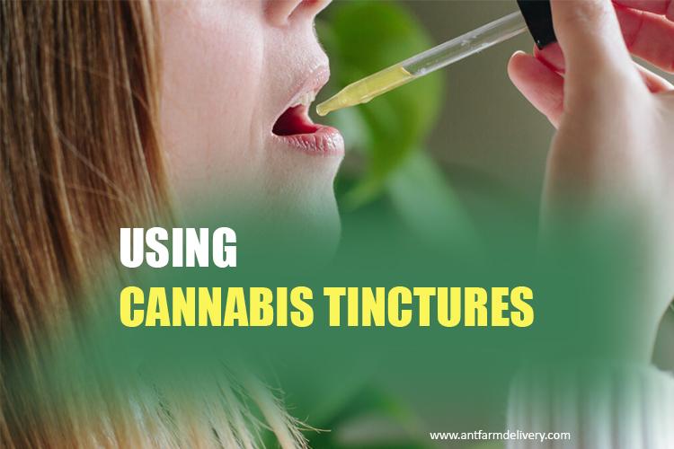 4. Using Cannabis Tinctures